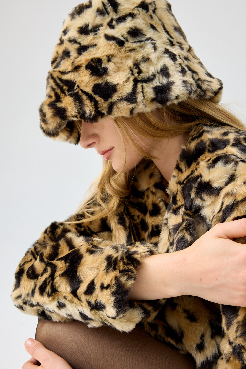 Animal Print Faux Fur Jackets & Coats