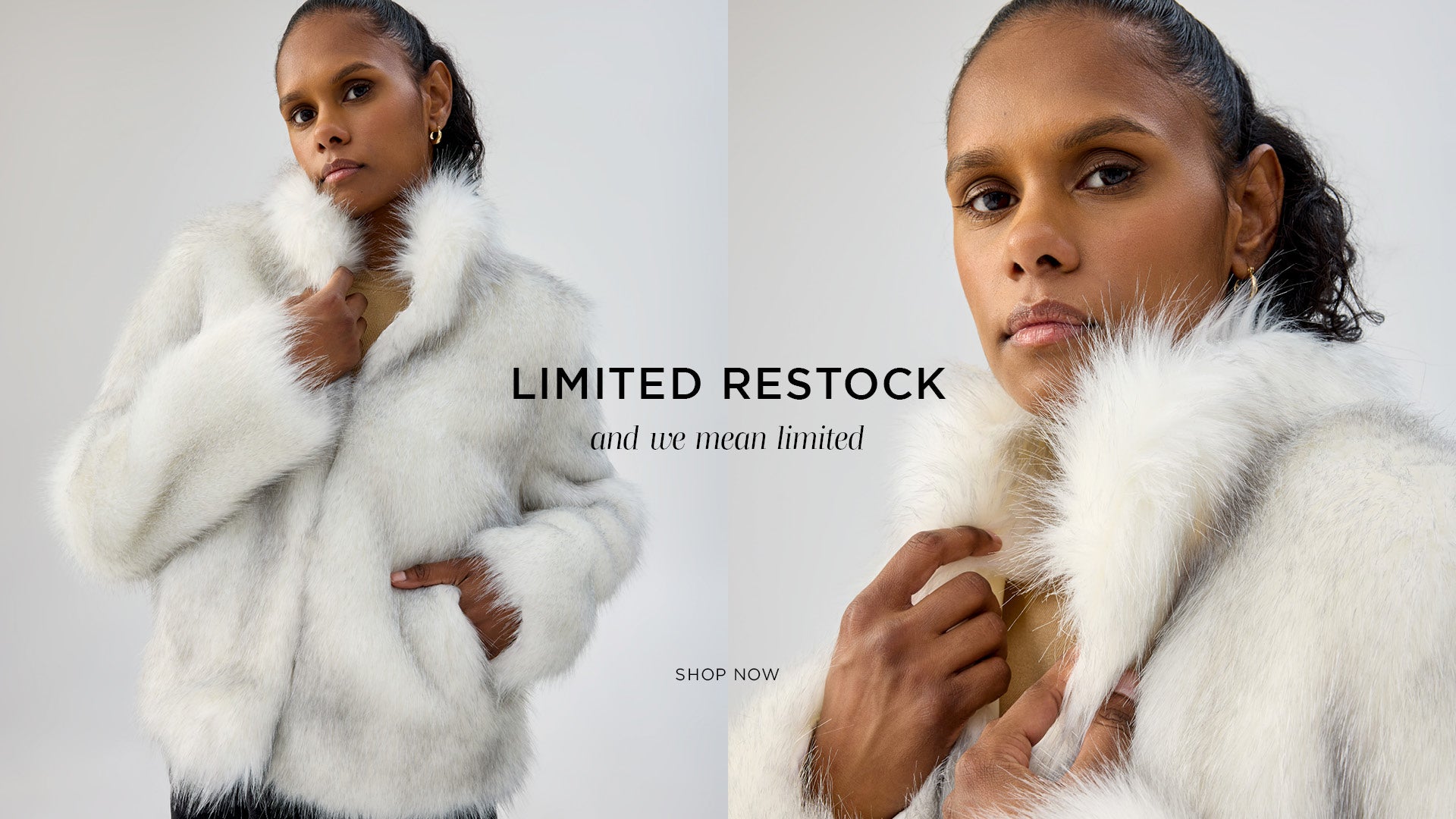 Vegan fur store coats