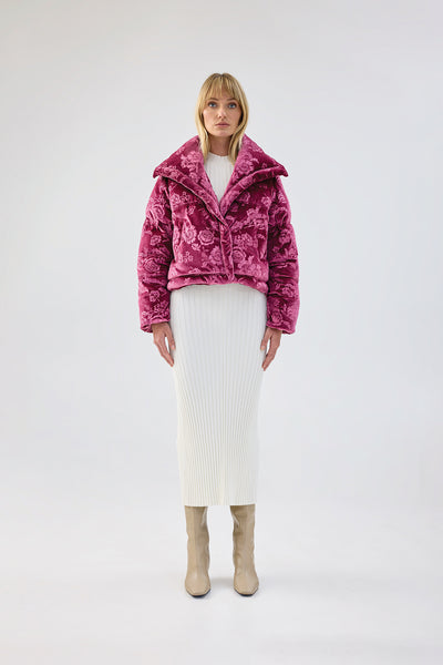 LaChansonPufferJacketinBerry_e