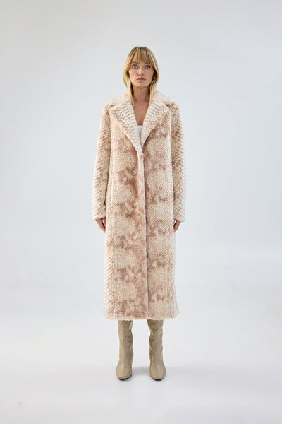 intimite Fur Coat 完売品 white-rabbit-fur-coat-with-fox