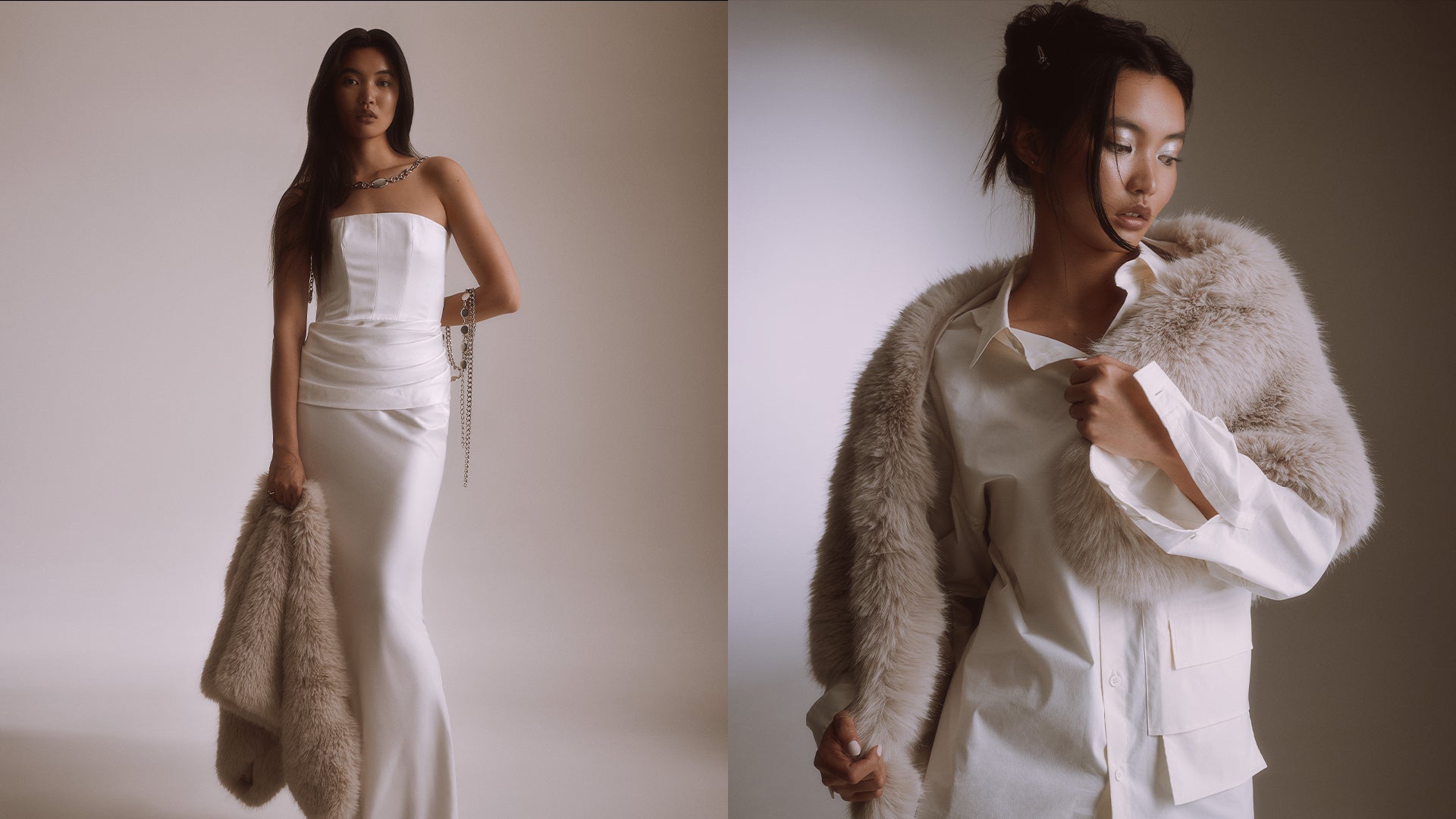 What to Wear Over a Formal Dress in Winter Unreal fur What to Wear Over a Formal Dress in Winter Unreal fur
