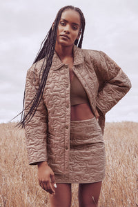 See Me Jacket in Taupe