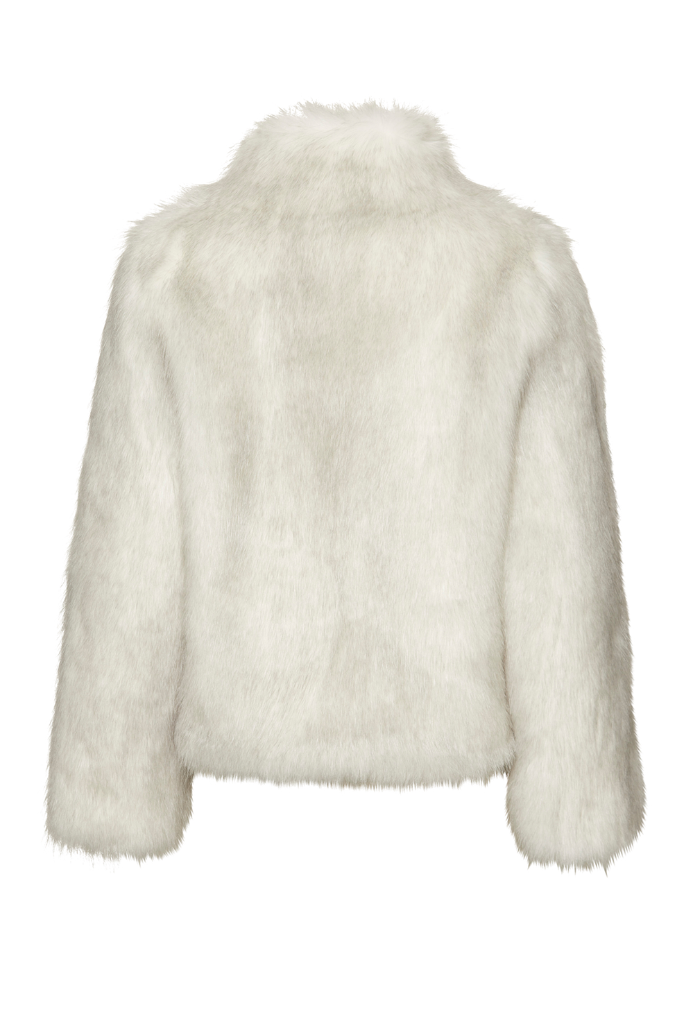 Fur Delish Jacket in Swiss White