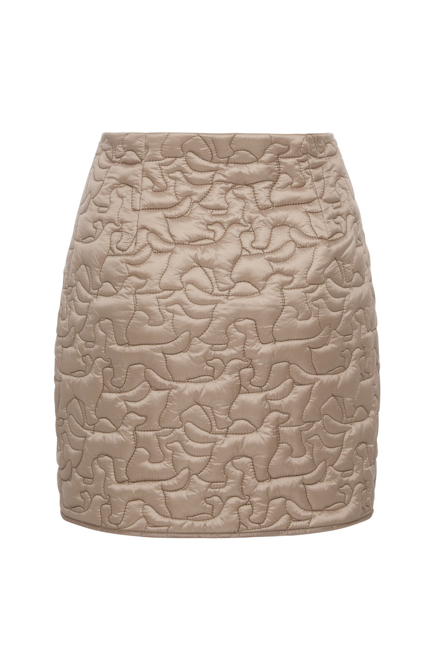 See Me Skirt in Taupe